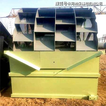 礦砂機械砂石分離設備不僅可以洗砂，還具有脫水功能，于功能設備(圖1)