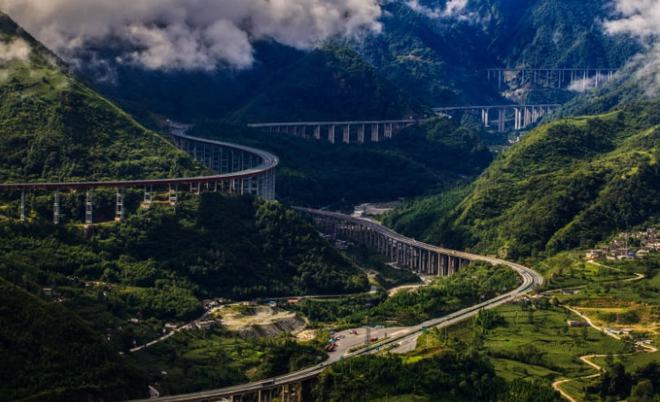 斬獲4個世界第一，中國打造雙螺旋大橋，技術領先全球10年(圖1)