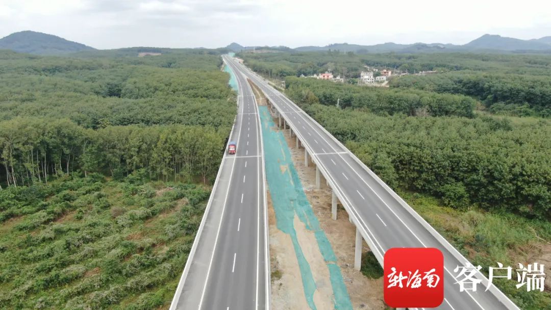 路程時間縮短至20分鐘！海南儋白高速將于明日通車(圖6)