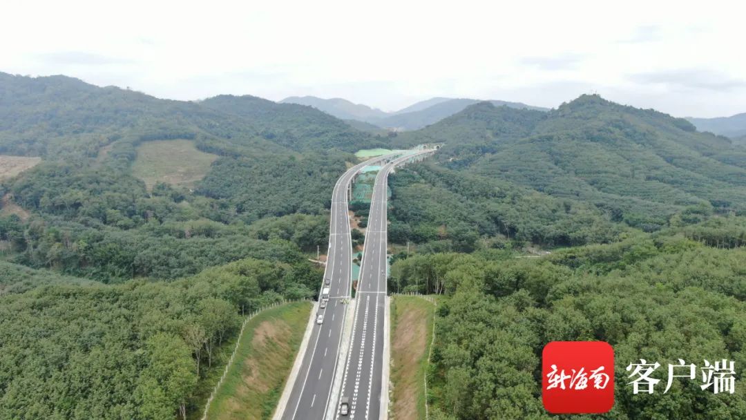 路程時間縮短至20分鐘！海南儋白高速將于明日通車(圖8)