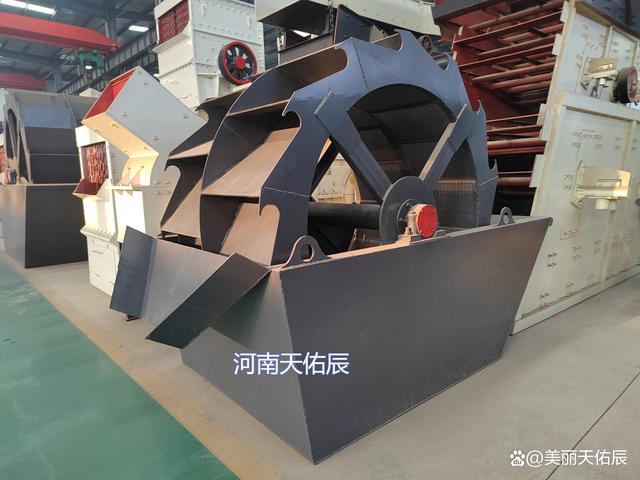 水洗砂設備輪斗洗砂機洗沙機多少錢一臺雙葉輪洗沙機器價格(圖1) 水洗砂設備輪斗洗砂機洗沙機多少錢一臺雙葉輪洗沙機器價格(圖1)
