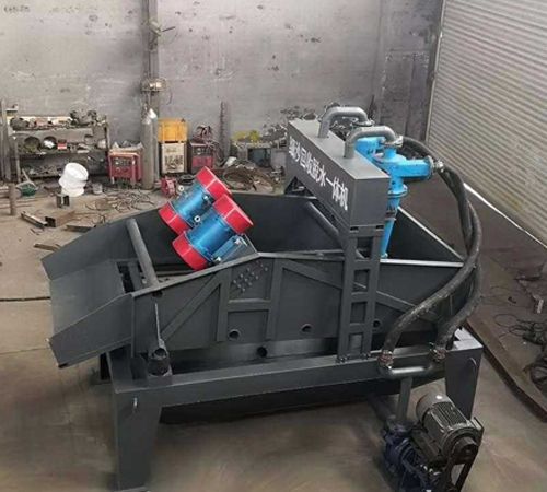 泥沙振動篩粉碎機移動洗砂機洗砂回收脫水篩滾筒篩砂機(圖8)