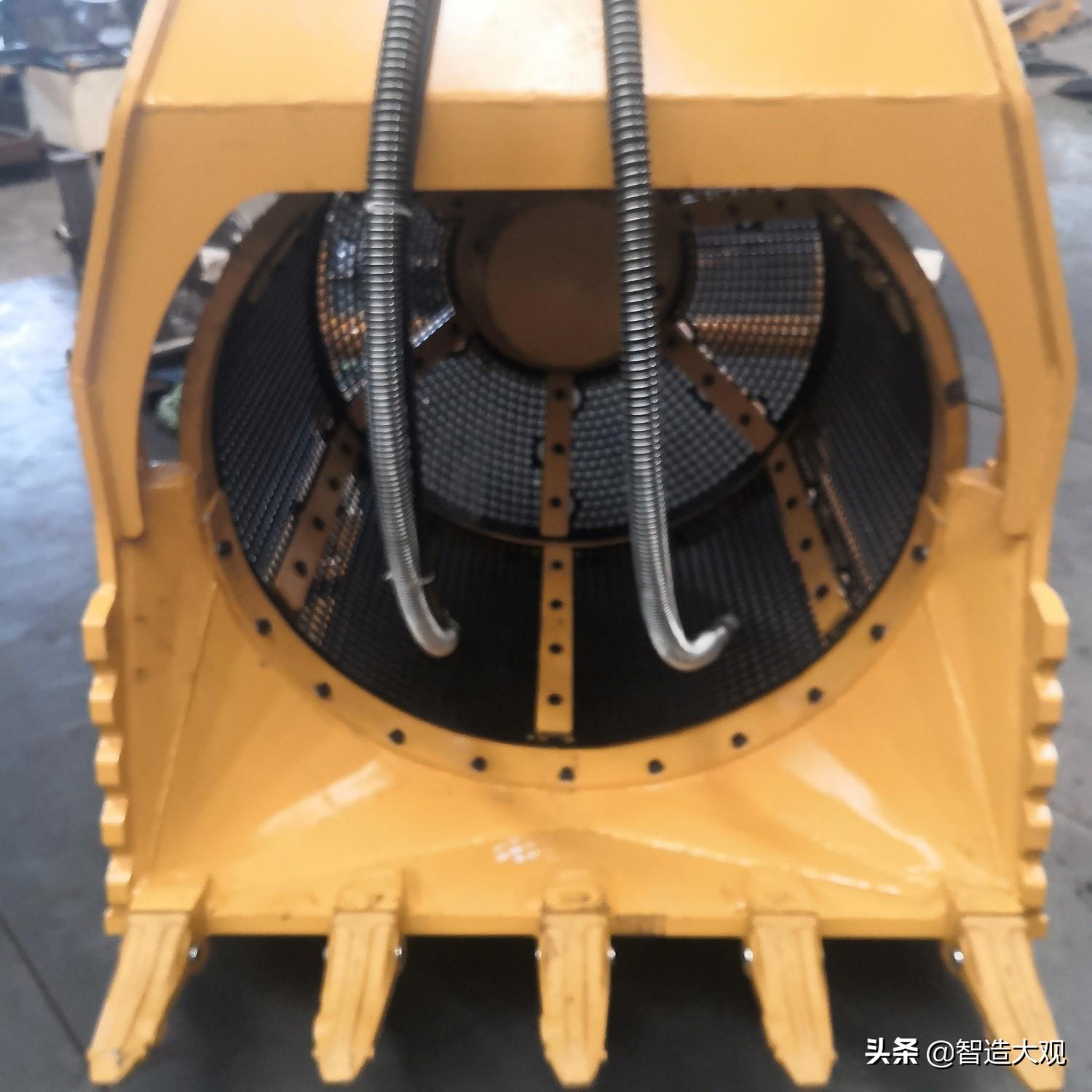 挖機滾筒篩沙斗，都有哪些除銹的方法，你了解嗎(圖1)