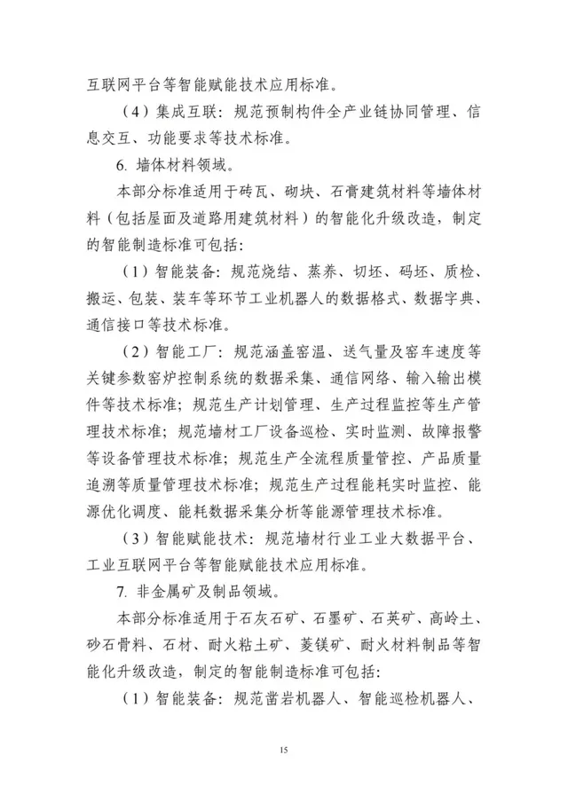 建設砂石骨料領域智能裝備、礦山、工廠、賦能技術等智能制造標準(圖18)