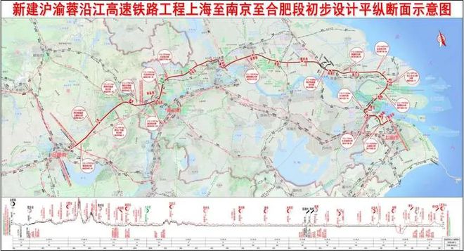剛剛，北沿江高鐵相關(guān)細(xì)節(jié)公布！泰州南站2臺(tái)6線！(圖7)