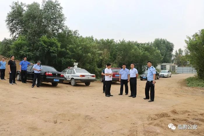 發現一宗，查處一宗！臨朐縣礦管辦取締一處非法洗砂點！(圖1)